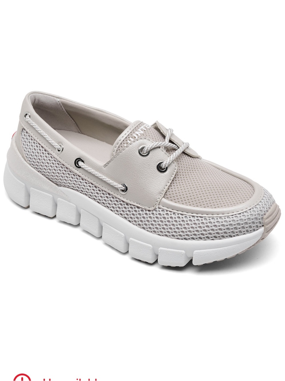 Hunter Women's Sasa Slip-On Casual Loafers in Light Beige